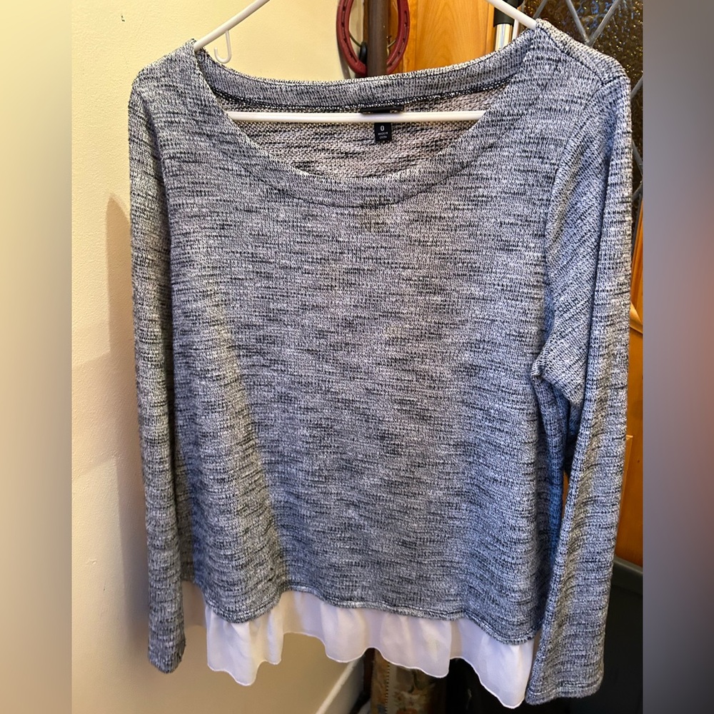 Torrid Gray Knit Women's Sweatshirt